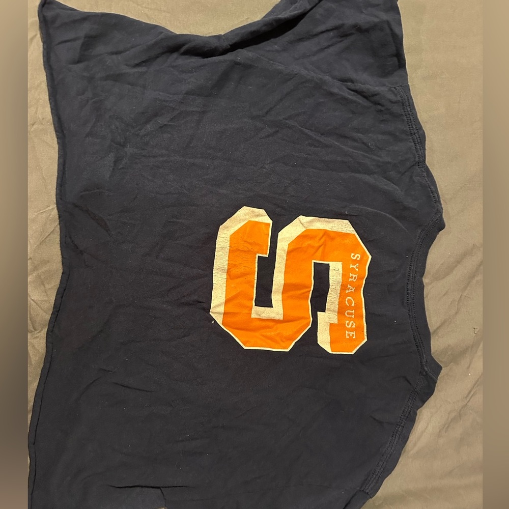 Retro brand cropped zipper shirt